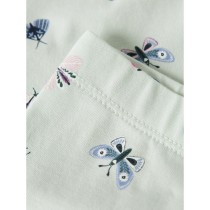 NAME IT Leggings Vivian Pale Aqua Butterflies